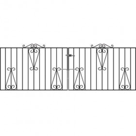 Winchester 3' (92cm) Wrought Iron Driveway Gates